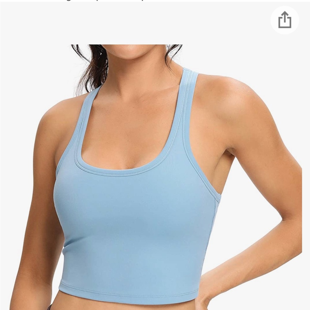 Blue tank